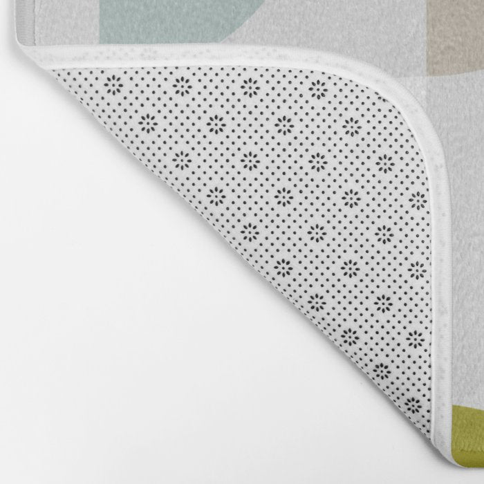 City life facade 2 soft grey Bath Mat Gallery Image 2