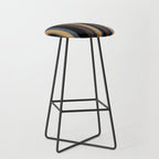Classic Stripes V - Dark Vintage  Stool Gallery Image 1