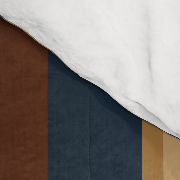 Classic Stripes V - Dark Vintage  Comforter Gallery Image 4