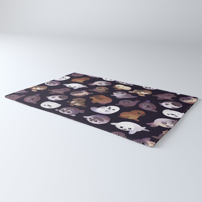 Seal pup - dark Rug Gallery Image 3