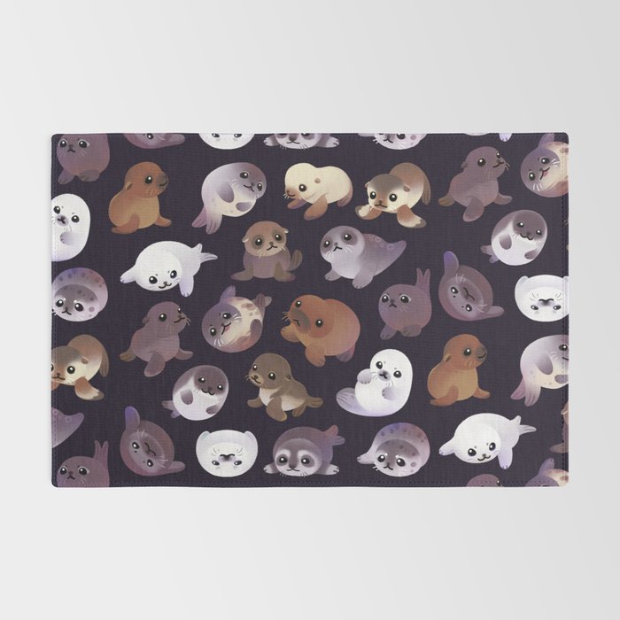 Seal pup - dark Rug Gallery Image 2