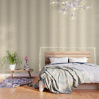 Art Deco Gold & White Gatsby Pattern Wallpaper Gallery Image 3
