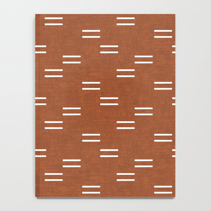 double dash - burnt orange Notebook Gallery Image 4