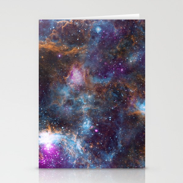 Magical Cosmic Stardust Nebula  Stationery Card Gallery Image 2
