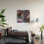 Magical Cosmic Stardust Nebula  Wood Wall Art Gallery Image 2