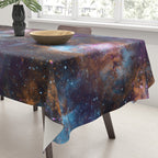 Magical Cosmic Stardust Nebula  Tablecloth Gallery Image 3