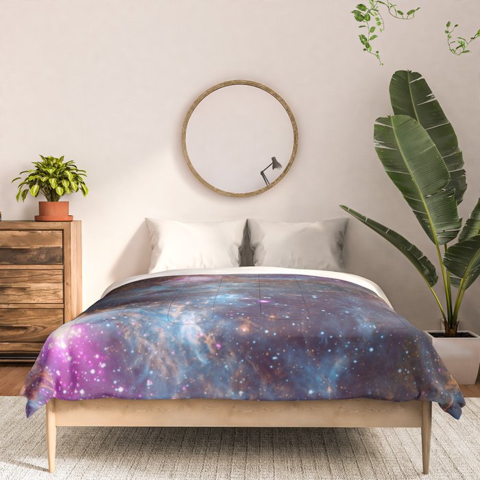 Magical Cosmic Stardust Nebula  Comforter Gallery Image 3