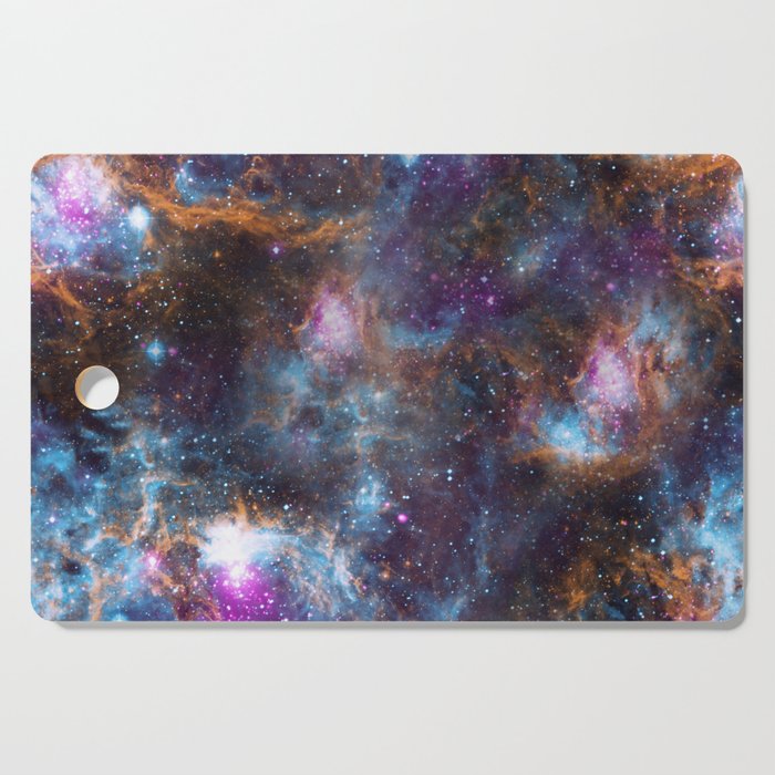 Magical Cosmic Stardust Nebula  Cutting Board Gallery Image 1