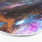 Magical Cosmic Stardust Nebula  Bath Mat Gallery Image 3