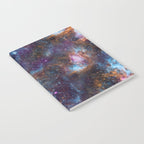 Magical Cosmic Stardust Nebula  Notebook Gallery Image 2