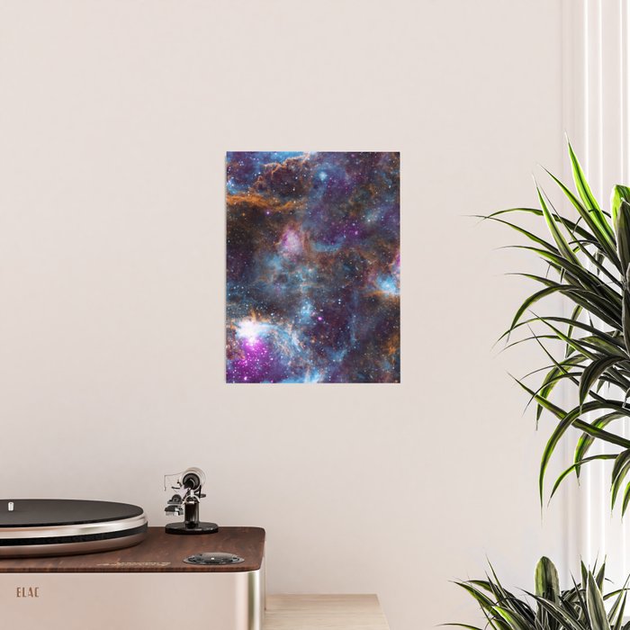 Magical Cosmic Stardust Nebula  Poster Gallery Image 2