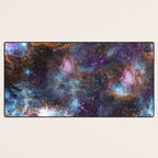 Magical Cosmic Stardust Nebula  Desk Mat Gallery Image 3