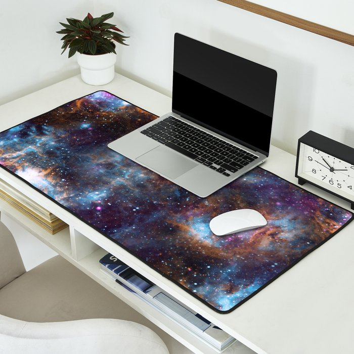 Magical Cosmic Stardust Nebula  Desk Mat Gallery Image 2