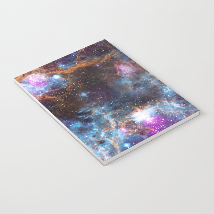 Magical Cosmic Stardust Nebula  Notebook Gallery Image 3