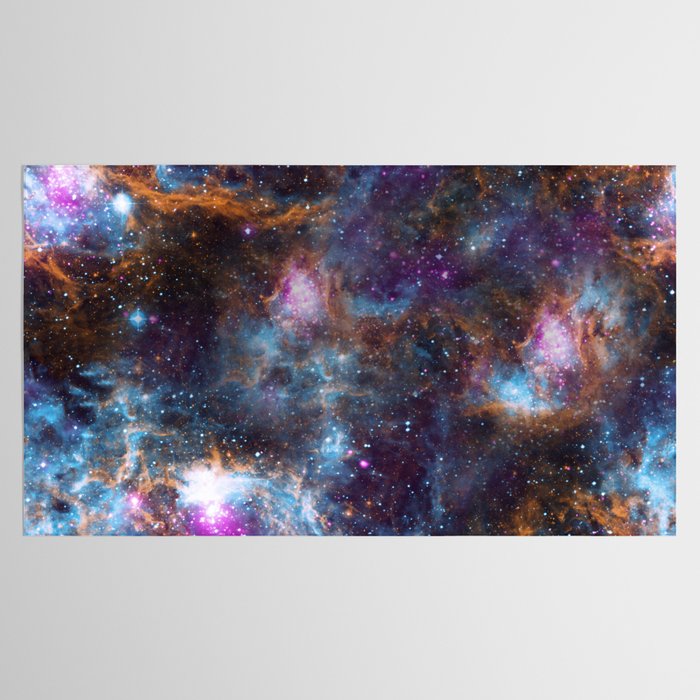 Magical Cosmic Stardust Nebula  Tablecloth Gallery Image 2