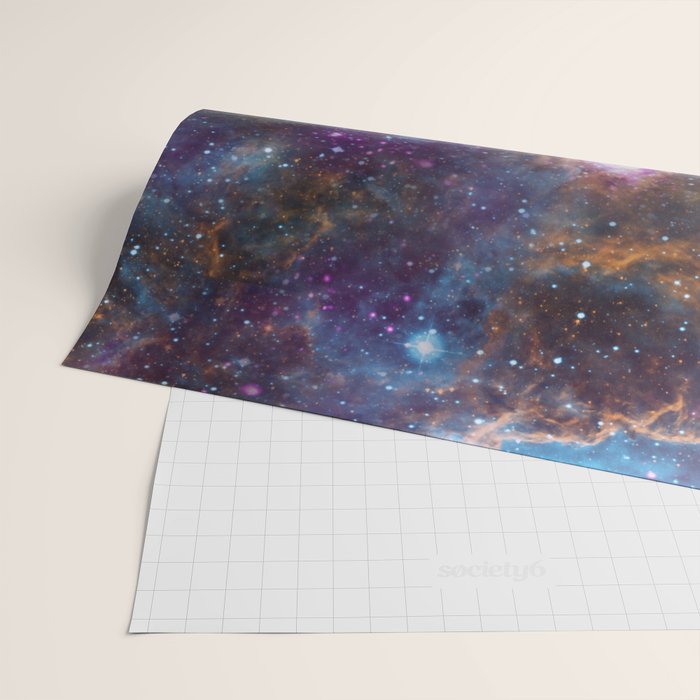 Magical Cosmic Stardust Nebula  Wrapping Paper Gallery Image 2