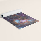 Magical Cosmic Stardust Nebula  Yoga Mat Gallery Image 2