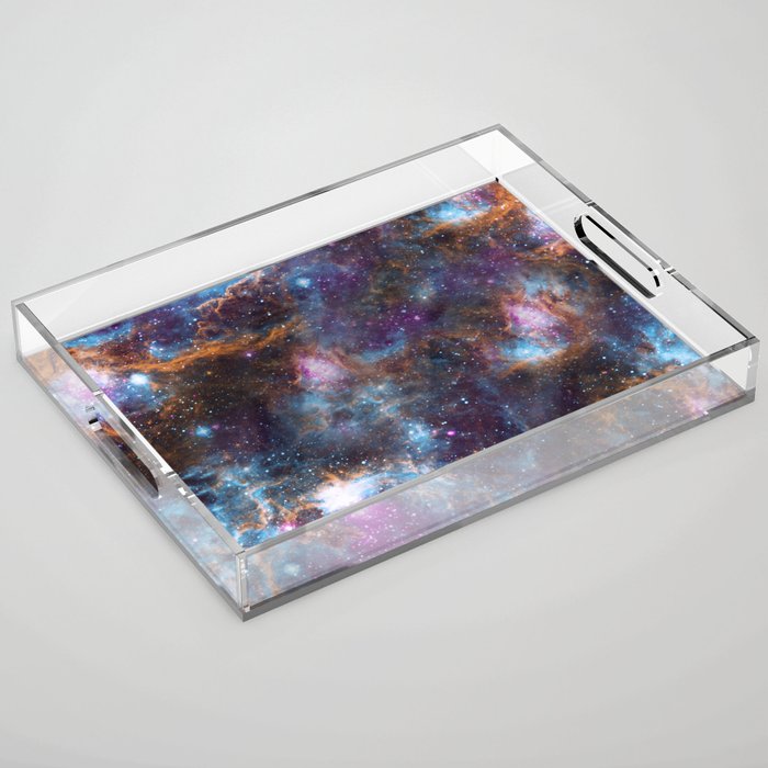 Magical Cosmic Stardust Nebula  Acrylic Tray Gallery Image 1