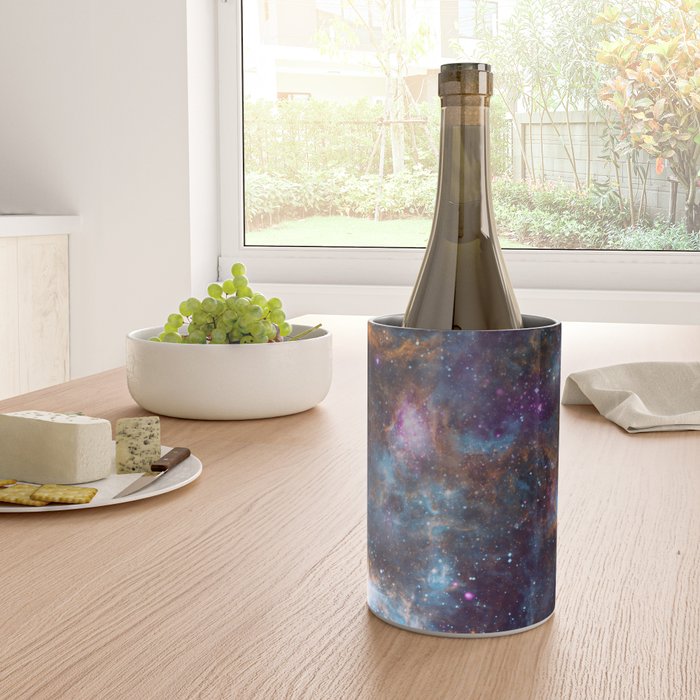 Magical Cosmic Stardust Nebula  Wine Chiller Gallery Image 4