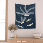 Two Flowers Wall Tapestry Gallery Image 2
