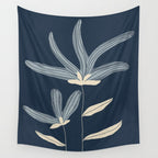 Two Flowers Wall Tapestry Gallery Image 4