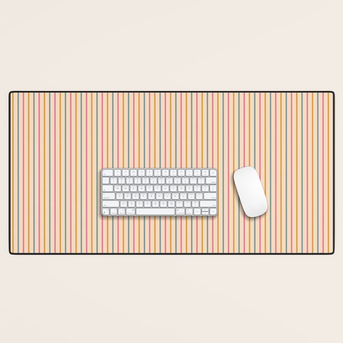 Vintage Stripes  Desk Mat Gallery Image 1