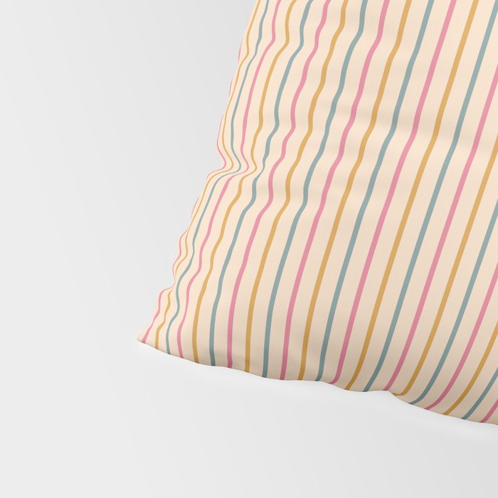Vintage Stripes  Pillow Sham Gallery Image 4