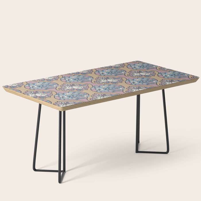 Antique Floral Beauty Coffee Table Gallery Image 1
