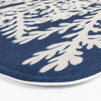 Cyanotype Still Life Studies #4 Bath Mat Gallery Image 3