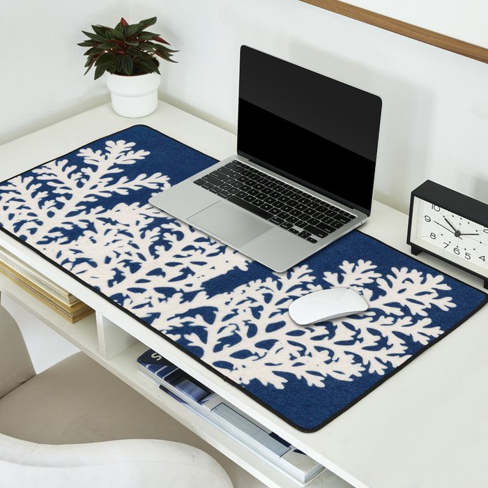 Cyanotype Still Life Studies #4 Desk Mat Gallery Image 2