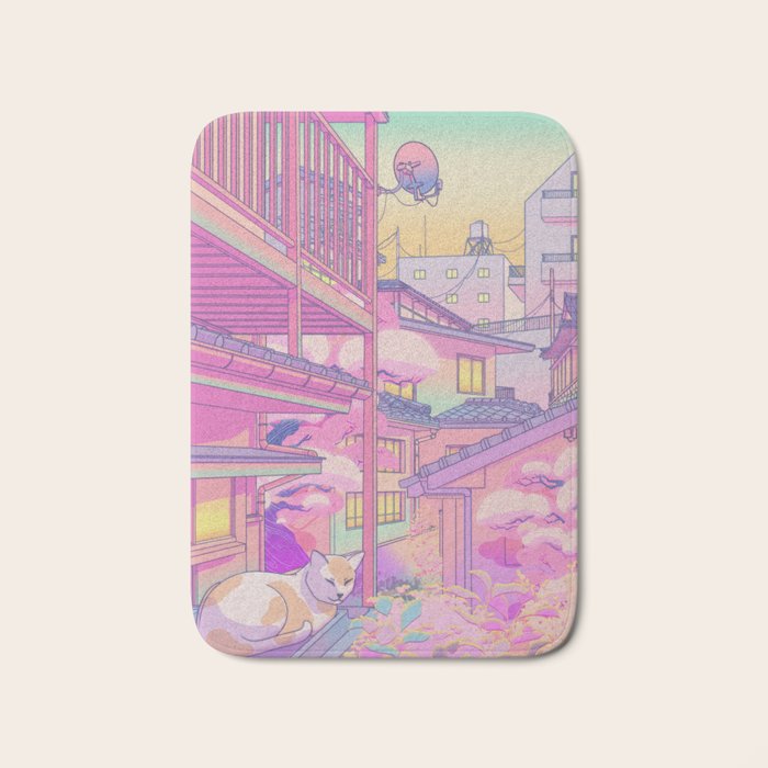 Nekosaki Bath Mat Gallery Image 1