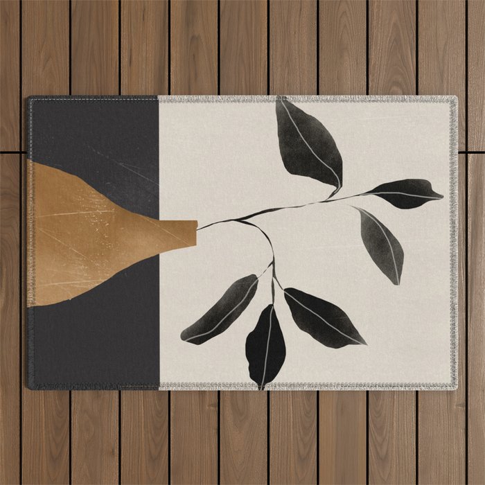 minimal plant 6/2 Outdoor Rug Gallery Image 1