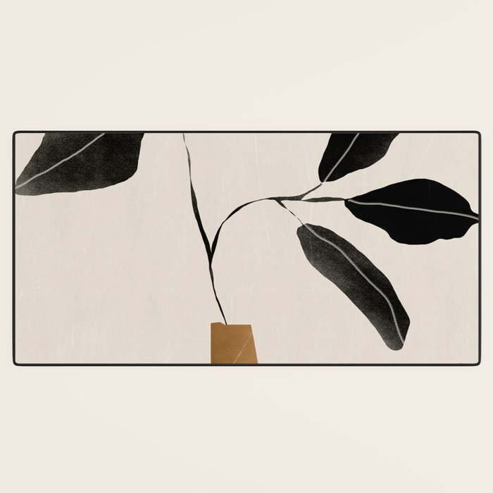 minimal plant 6/2 Desk Mat Gallery Image 3
