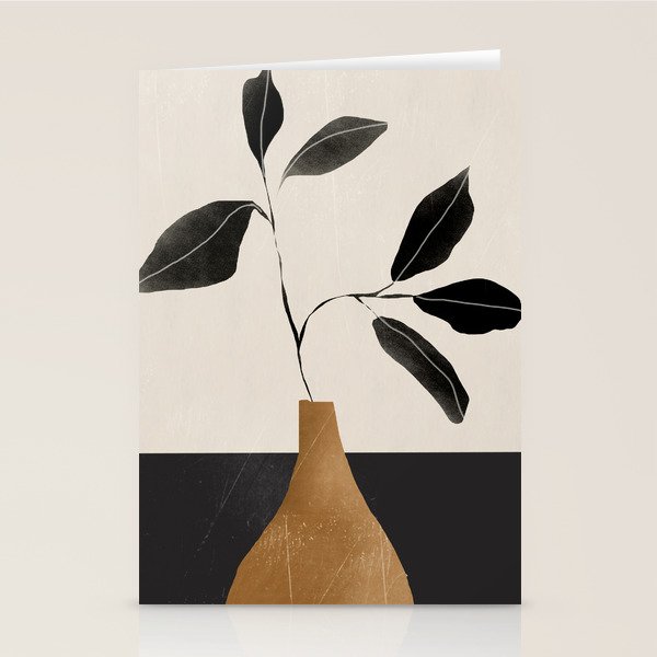 minimal plant 6/2 Stationery Card Gallery Image 1