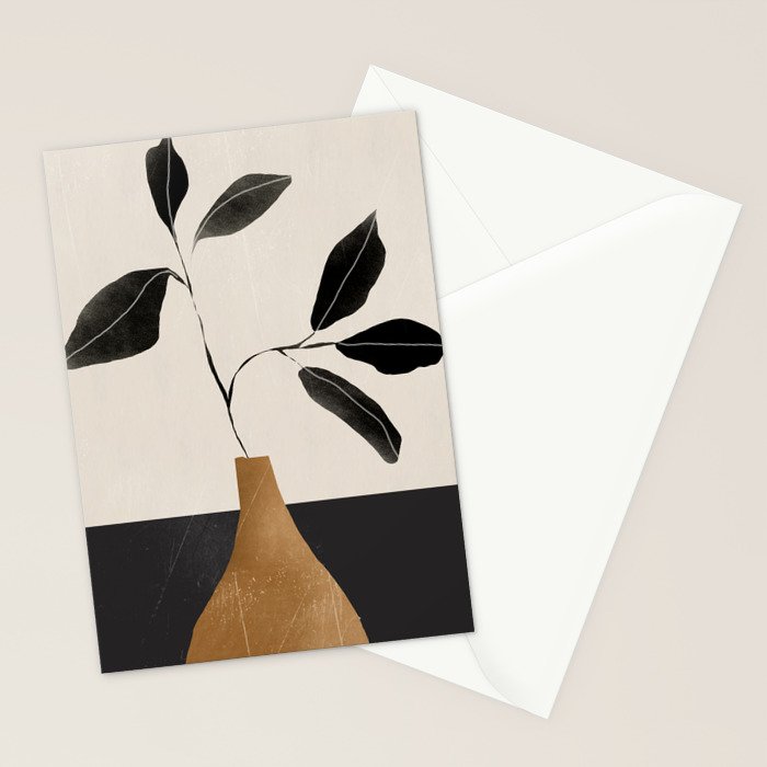 minimal plant 6/2 Stationery Card Gallery Image 2