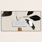 minimal plant 6/2 Desk Mat Gallery Image 1