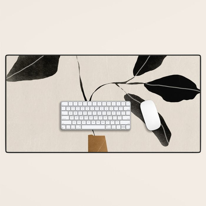 minimal plant 6/2 Desk Mat Gallery Image 1