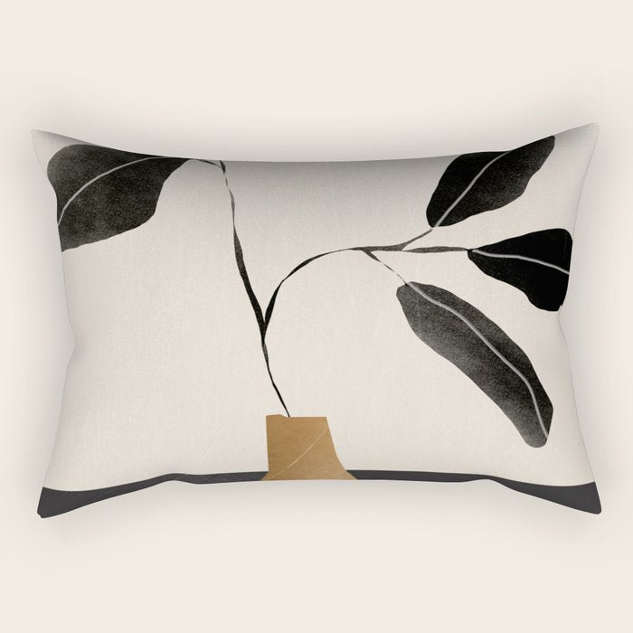minimal plant 6/2 Rectangular Pillow Gallery Image 2