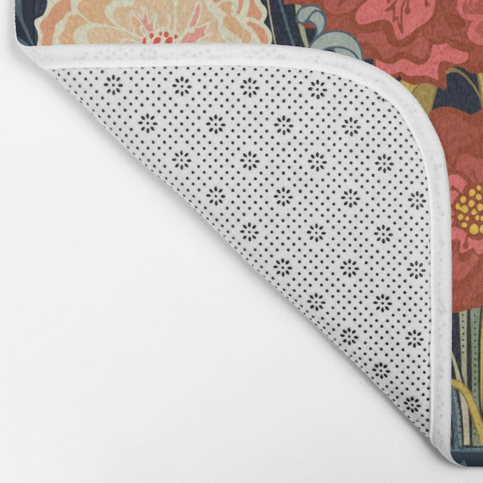 William Morris bouquet Bath Mat Gallery Image 2