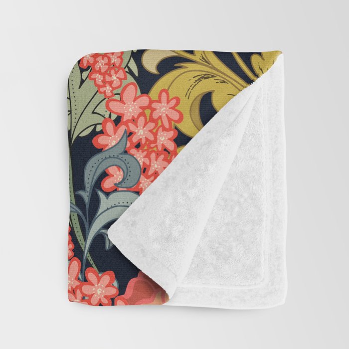 William Morris bouquet Throw Blanket Gallery Image 3
