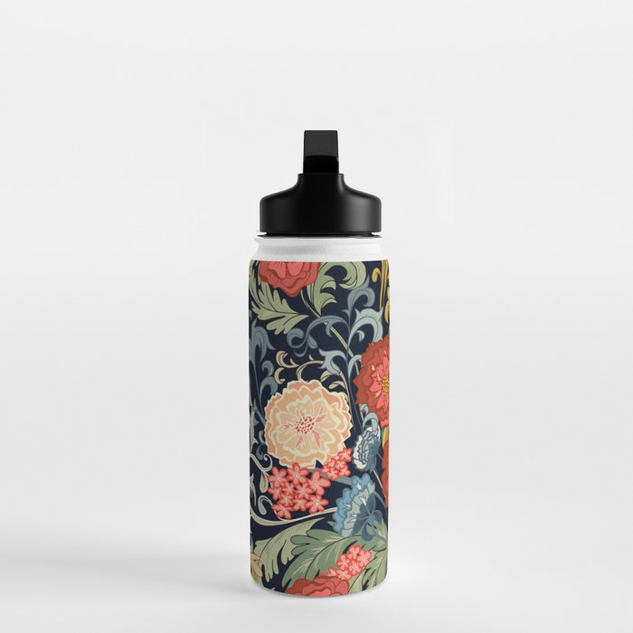 William Morris bouquet Water Bottle Gallery Image 3