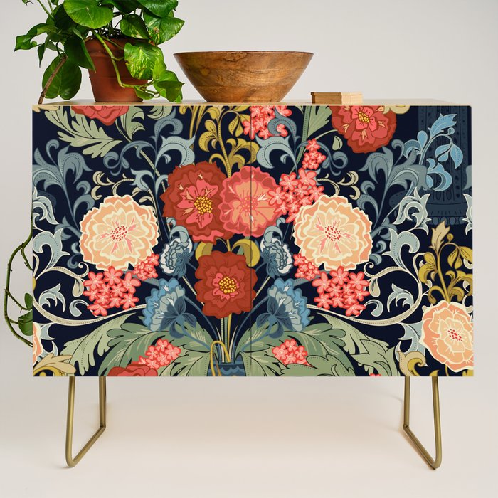 William Morris bouquet Credenza Gallery Image 1