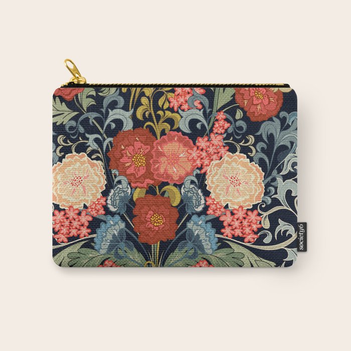 William Morris bouquet Carry All Pouch Gallery Image 1