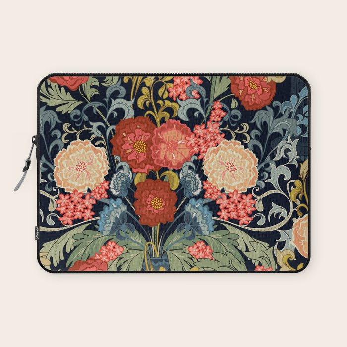 William Morris bouquet Laptop Sleeve Gallery Image 1
