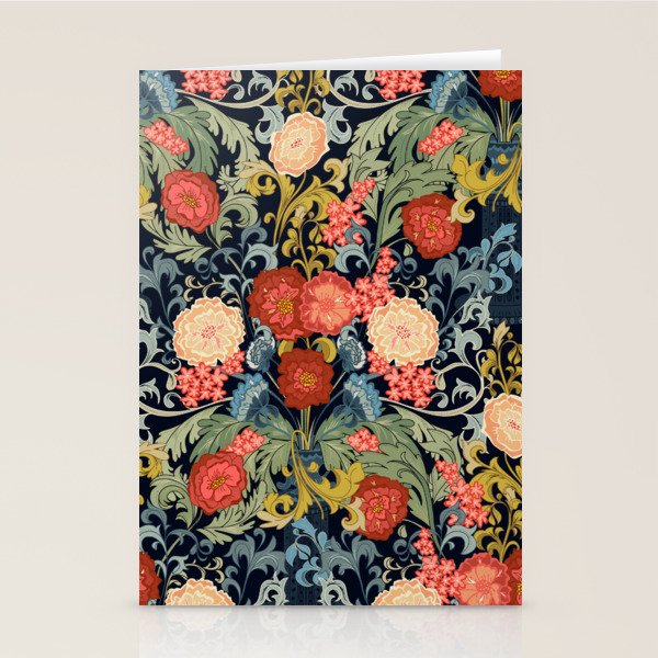 William Morris bouquet Stationery Card Gallery Image 2