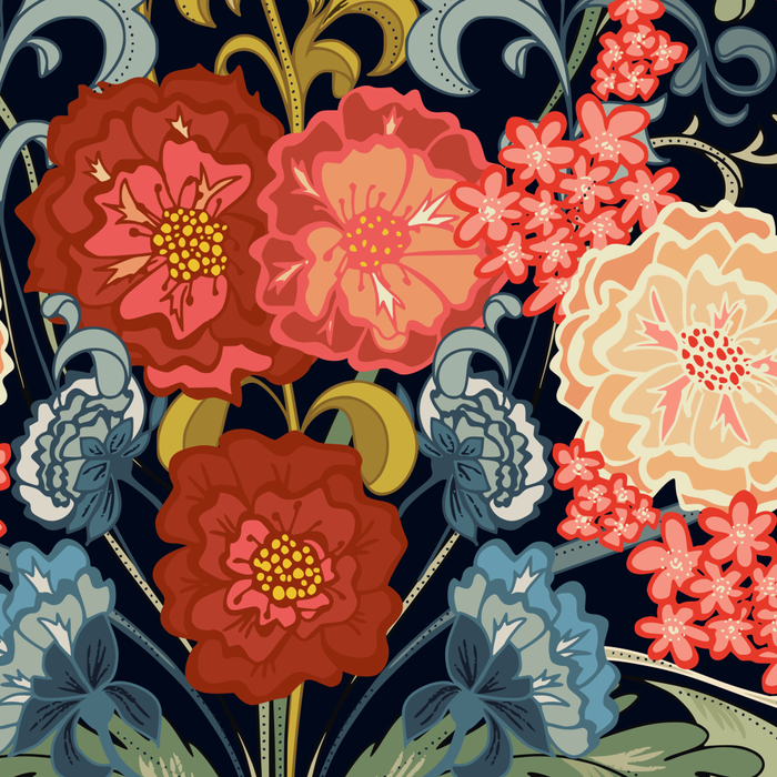 William Morris bouquet Coffee Mug Gallery Image 2