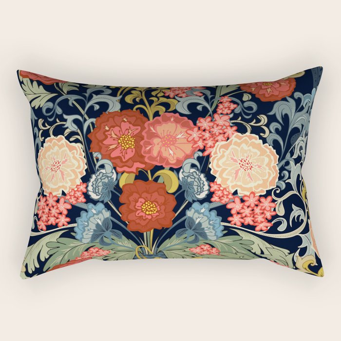 William Morris bouquet Rectangular Pillow Gallery Image 2