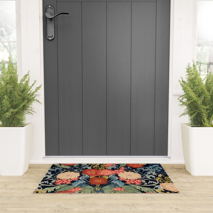 William Morris bouquet Welcome Mat Gallery Image 3