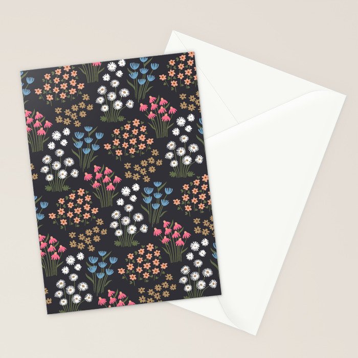 Wildflower Garden Delight Stationery Card Gallery Image 2