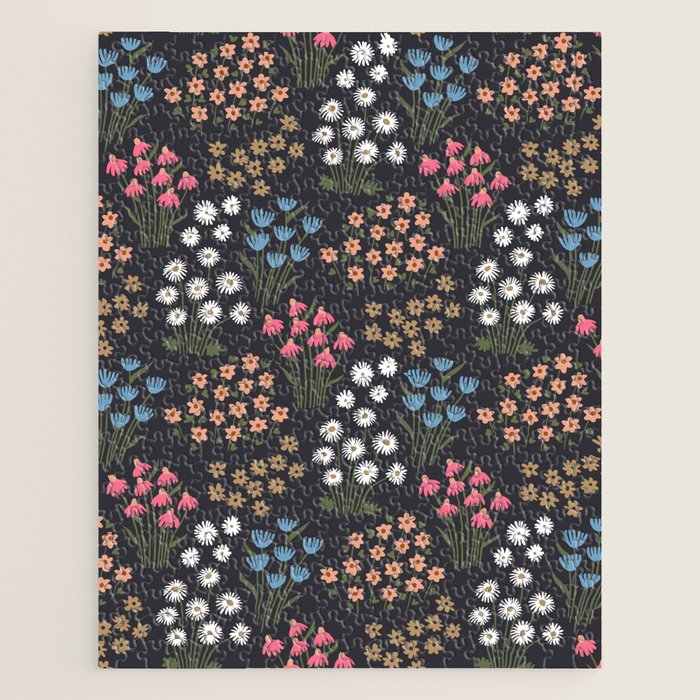 Wildflower Garden Delight Jigsaw Puzzle Gallery Image 1